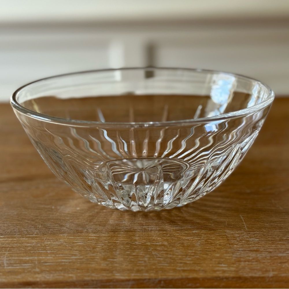 Elegant Princess House Highlights Lead Crystal Bowl - Vintage Collectible